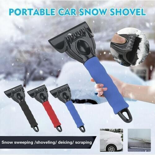 Car Ice Scraper Handy Snow Removal Long Handle Window Scrapers Winter magical Car Ice scraper Snow shovel car cleaning tool