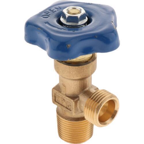 Bottle Valve Argon Gas Bottle Connector Diameter 60mm; Height 100mm Copper & Alloy Material 1PCS
