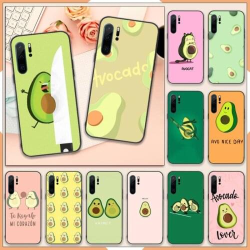 Avocado aesthetic cute fashion Phone Case For Huawei P40 P20 P30 lite Pro P Smart 2019 Mate 40 20 10 Lite Pro Nova 5t