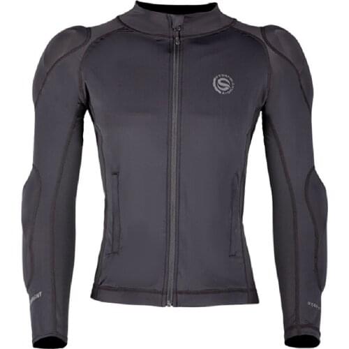 Black Motorcycle Jacket Men Motorcycle Armor Motocross Racing Moto Jacket Riding Motorbike Full Body Protection Gear Size S-3XL