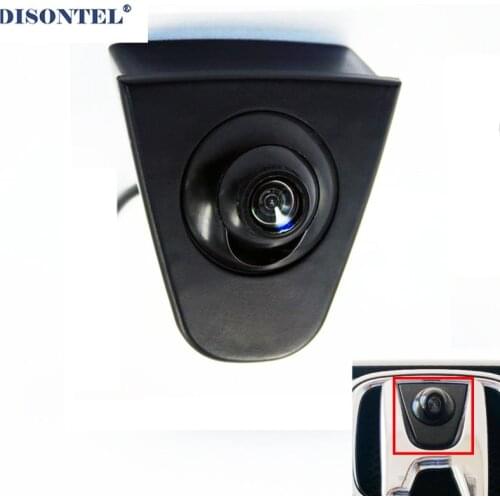 Color CCD Vehicle logo mark Emblem Front camera for Honda XR-V Odyssey New accord Civic CRV Spirior Crosstour Fit hatchback City