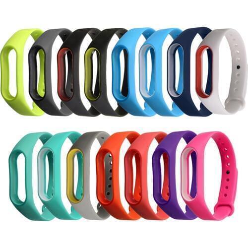 Replacement Bracelet Strap Wristband For Xiaomi Mi Band 2 Multicolor Soft Silicone Wrist Strap For Xiaomi Mi Band 2 Accessories