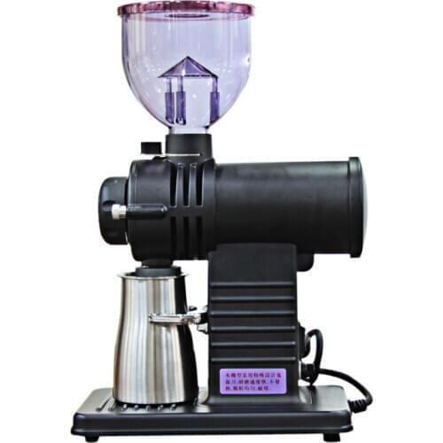 110/220V Electric Coffee grinder 200W ghost tooth Flat Wheel Burr grinder Anti-burn Coffee miller Coffee milling machine 2750rpm