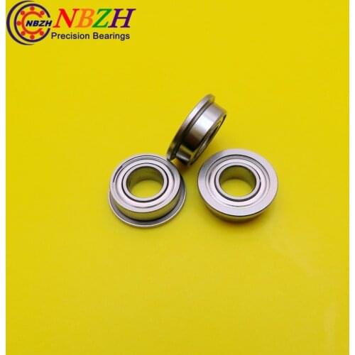 F689 ZZ Flange Bearing 9x17x5 mm ABEC-1 ( 10 PCS ) Flanged F689 Z ZZ Ball Bearings F618/9ZZ 9*17*19*5*1.1 mm