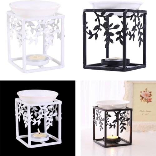 Ceramic Wax Melt Warmer Oil Burner Home Fragrance Tealight Candle Holders