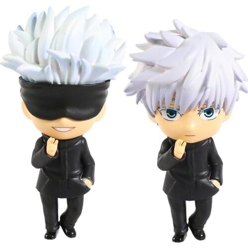 Jujutsu Kaisen Gojo Satoru Q Version PVC Figure Collectible Model Toy Doll