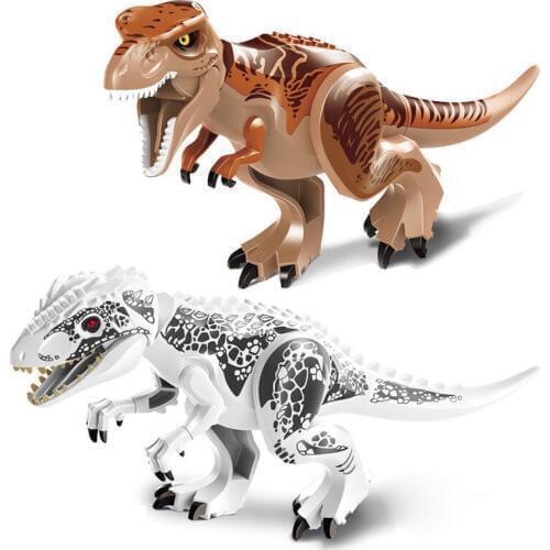 DIY Assembly Building Blocks Dino Toys Jurassic Dinosaur World Bricks Christmas Birthday Gift Educational Toy For Kids K0045