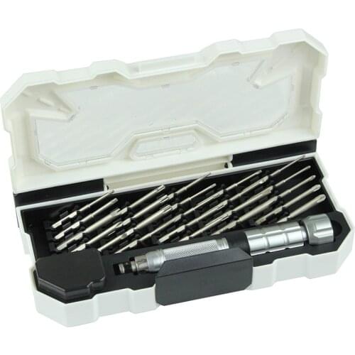 LAOA Precision Screwdriver Kit 25 in 1 Dismountable Screwdrivers Set Multi-function DIY Repairing Computer Phone With Tool Case