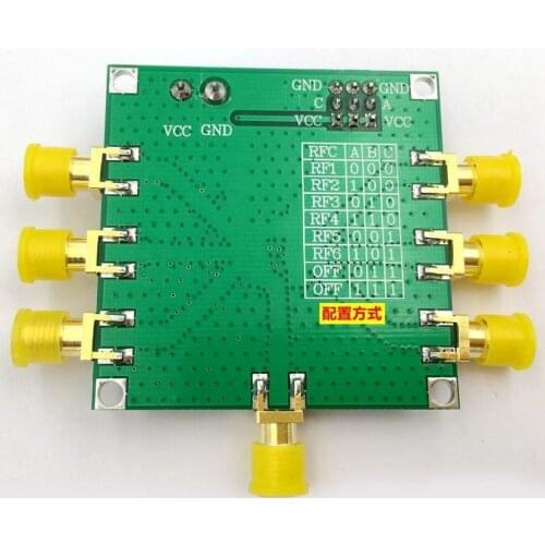 Single-Pole RF Switch Module for Wireless LAN Base Station Test Equipment