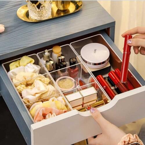3 Holes Transparent Acrylic Makeup Brush Tool Cosmetic Makeup Storage Box Case Make-up Brush Holder Table Organizer Make Up Tool