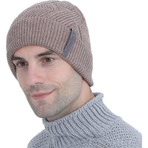 Unisex Hat Cotton Blends Solid Warm Soft HIP HOP Knitted Hats Men Winter Warm Caps Womens Skullies Beanies For Girs Boys