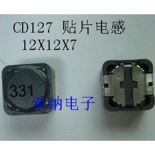 SMD Inductor CD127 22uH 220 12x12x7mm 12*12*7mm 25pcs/lot SMD Power Inductor Assorted Sample Kit
