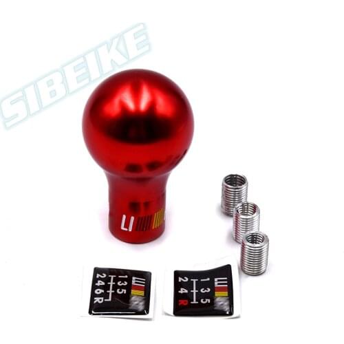 JDM Universal Racing Car Racing Aluminum Gear Shift Knob Shifter Lever Head Car Accessories