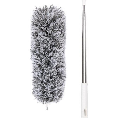Extendable Microfiber Telescopic Handle Duster Dust Cleaner Flexible Home Cleaning Brush A1