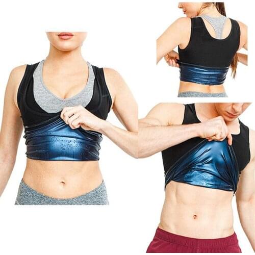 Women Hot Sweat Weight Loss Shirt Sauna Jacket Suit Workout Training Clothes Fat Burner Top Fitness Sweat Exercise Gym Anti-Rip