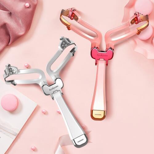 3 In 1 Adjustable Eyebrow Shapes Stencil Reusable Handheld Eyebrow Shaping Defining Stencils Eye Brow Drawing Guide Template