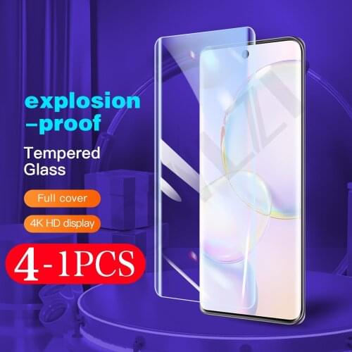 4-1Pcs 9H protective film for Honor view 20 20s 20i lite tempered glass 30s 30i 30 YouthV40 pro plus phone screen protector