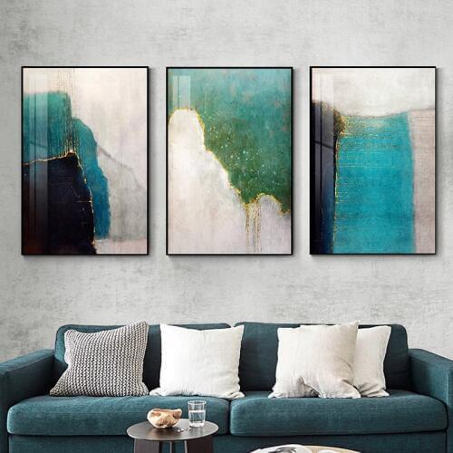 Abstract Fantasy Color World Canvas Painting Fashion Poster n Print Wall Pictures For Living Room Cuadros Decoracion Dormitorio