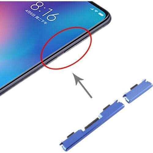 Side Keys for Xiaomi Mi 9 Power Button and Volume Control Button Replacement