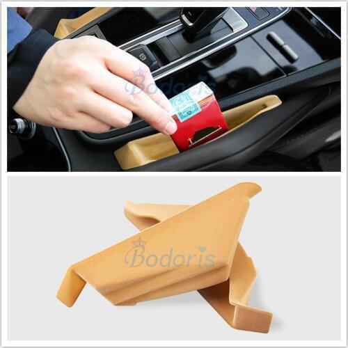For Porsche Cayenne 2018 2019 Central Water Cup Holder Armrest Glove Storage Box Console Organizer Tray Car Styling Accessories