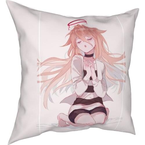 Angels Of Death Ray Pillowcase Printed Polyester Cushion Cover Decoration Pillow Case Cover Bedroom Zipper 45*45cm