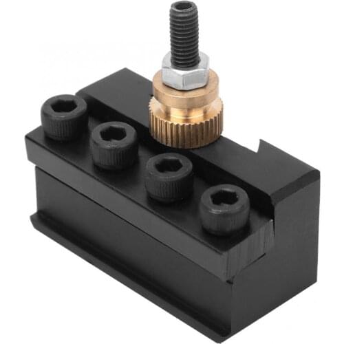 Tool Holder Lathes Tools Aluminum Alloy Quick Change Tool Holder Cut Off Parting Off Tool Post Holder