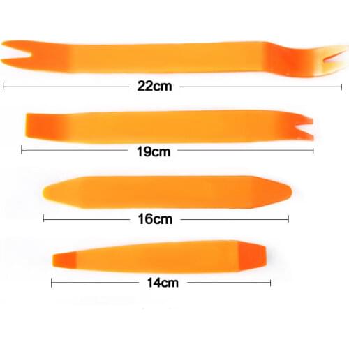 4PCS Car Audio Door Removal Tool for Volkswagen VW Polo Passat B5 B6 CC GOLF 4 5 6 Bora Tiguan Peugeot Auto Car Accessories