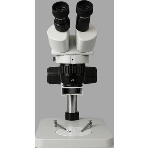KAISI KS-2024 Professional Stereo Microscope Has Dioptric Adjustment LED Light Source Provides Bright Cool Light
