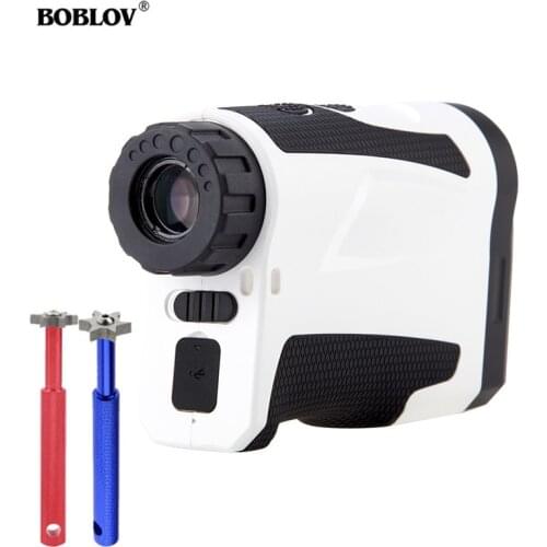 BOBLOV Laser Rangefinder 600M Laser Distance Meter for Golf Sport Hunting Survey