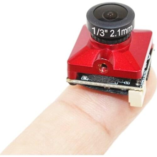 MINI 1/3" COMS 1200TVL FPV Camera 2.1mm lens 19*19mm PAL/NTSC camera Wide Voltage DC 5V-40V for 5.8G Indoor FPV Racing drone
