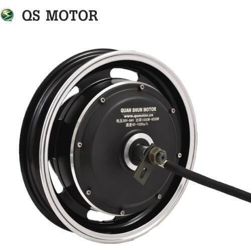 QS MOTOR 12Inch 1000W 205 40H V2 Dual Shaft BLDC Wheel Hub Motor For Electric Scooter