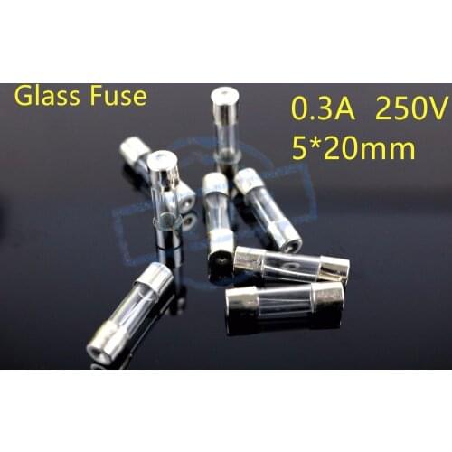 0.3A 5*20 Glass Fuse Not Assortable Kit 250V 0.3Aquick blow
