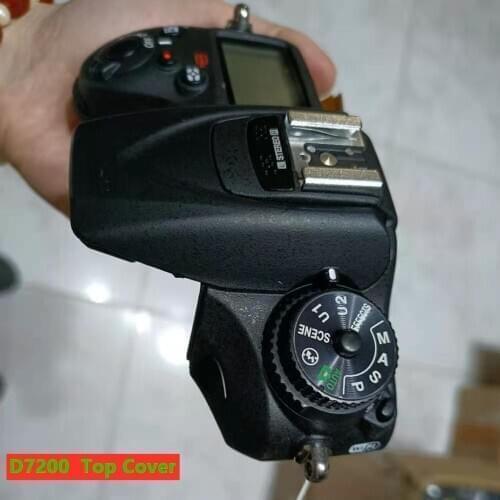Original 98%NEW USED Chamber D7200 Top Cover Unit For Nikon D7200 FLEX With Model Lcd SLR Camera Repair Part Accessories