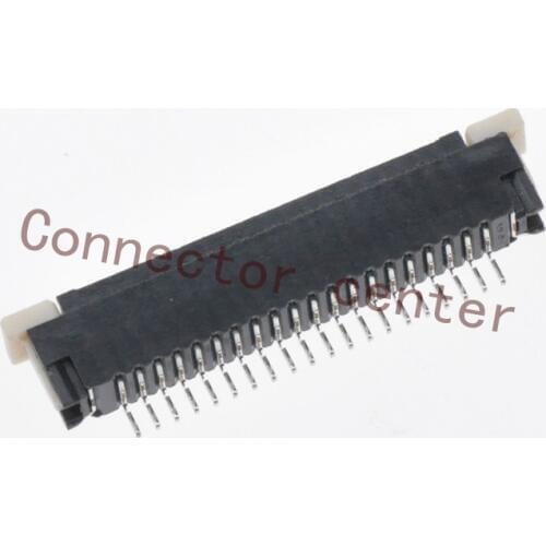 Original FPC/FFC ZIF Connector For Entry 1.0mm Pitch 20Pin Single Row Top Contact 3mm Height