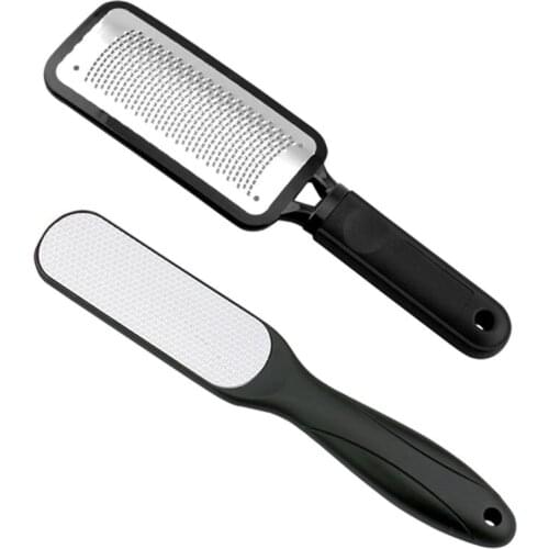 Pedicure Rasp Foot File Callus Remover For Hard Skins And Chapped Skin Corns, Feet Scrubber Scrubber Cleaner File 2 PCS / Set