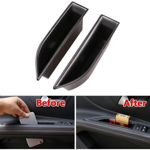 For Peugeot 3008 GT 2016 2017 Car Front Side Door Armrest Storage Box Holder Tray Organizer Holder Car Styling Stowing Tidying
