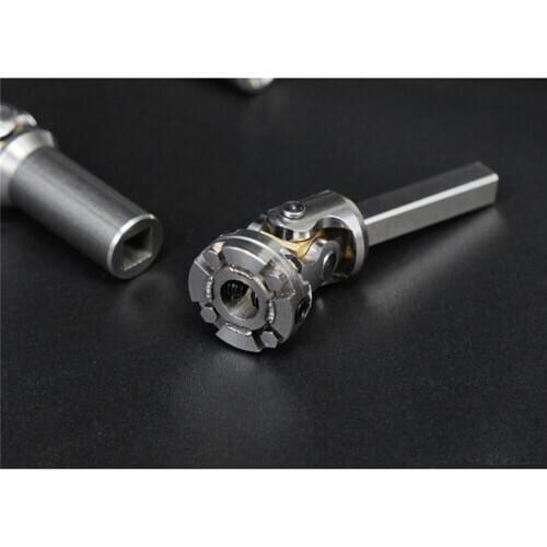 56-71mm Drive Shaft Metal Flange CVD Drive Shaft for 1/14 TAMIYA RC Tractor Truck DIY Model Car Accessories