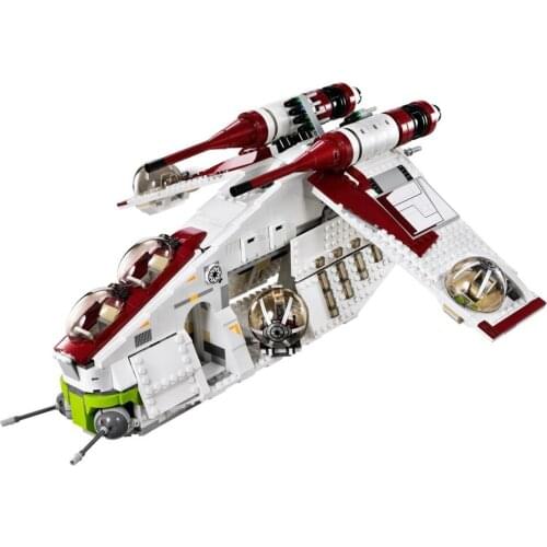 IN stock star 05041 On Toy Republic Gunship Set Compatible 75021 Ship Children Educational Building Blocks DIY Bricks Toys
