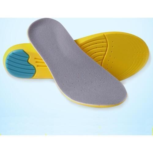 USHINE 35-45 Memory foam insoles sports insoles sweat absorbing sports shoes insoles breathable insoles foot care man woman
