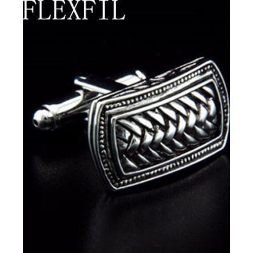 Vintage Sparta style shirt cufflink for mens Cuff link Button male Ancient Greek series Poseidon Jewelry Wedding Free Shipping