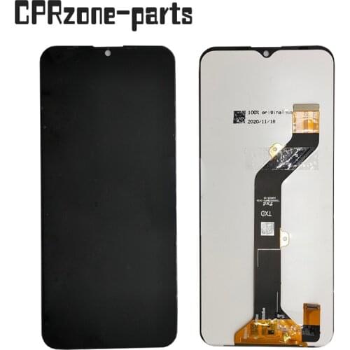 6.52" Black For Tecno Spark 6 Go KE5J / Spark Go 2020 KE5 LCD Display With Touch Screen Digitizer Sensor Panel Assembly