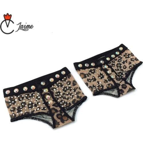 Belly Dancing Foot Toe Pad Ballet Dance Socks 1 Pair Leopard Sequins foot Protector Professional Belly Dance Accessories