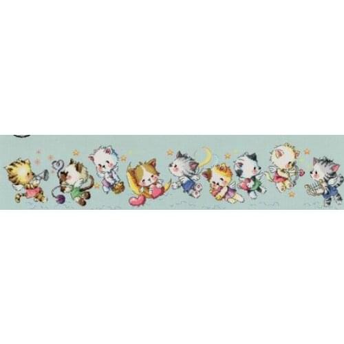 11/14/18/28/25/22/16ct Lovely Counted Cross Stitch Kit Cat Angels Angel Cupid Nine Cats Kittens Kitties SO