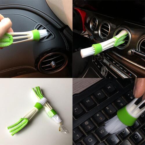 Car Multifunction Cleaning Brush For Toyota C-HR Matrix Mirai FUN WAY AURIS JPN Taxi AVALON Century Rush Fortuner Harrier SEQUO