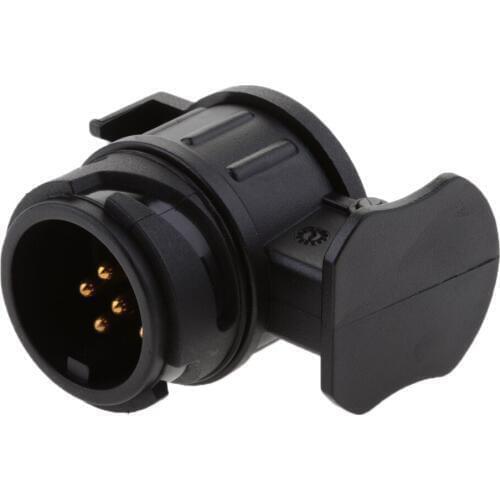 13 Pin to 7 Pin Caravan Trailer Towbar Towing Socket Adaptor Plug Converter