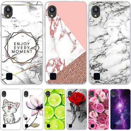 For ZTE Blade A5 2019 Cover Soft TPU Silicone Coque For ZTE Blade A5 2019 Case Girl Patterned Funda For ZTE A5 2019 Shell Capa