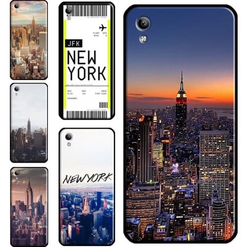 New York City Case For Vivo V17 Neo S1 Y1S Y12 Y17 Y20 Y30 Y50 Y70 Y91C V11i Y11 2019 V20 SE Back Cover