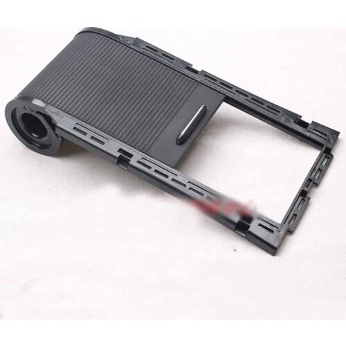 Black for VW Lamando Car Center Console Cover Sliding Shutters Armrest Cup Holder Roller Binds Cover Curtain