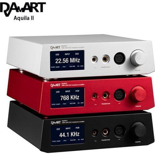 YULONG DAART Aquila II Decoder DAC ESS9038PRO DSD512 32Bit 768kHz HIFI Full Balanced Decoder Headphone Amplifier