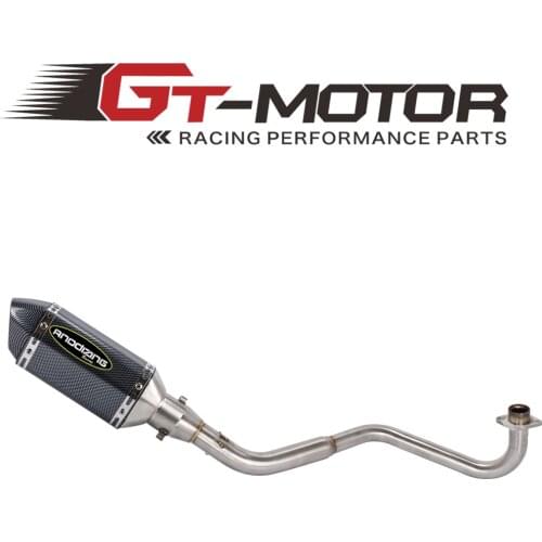 For HONDA MSX125 MSX 125 2013 2014 2015 2016-2019 Full Exhaust System Motorcycle Muffler Front Link Pipe Slip On With DB Killer